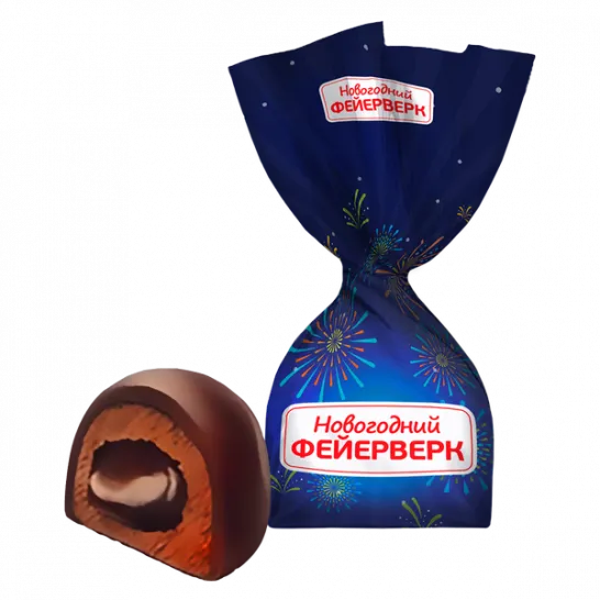 Конфета Новогодний фейерверк