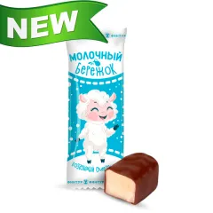 Молочный бережок воздушный сметанный
