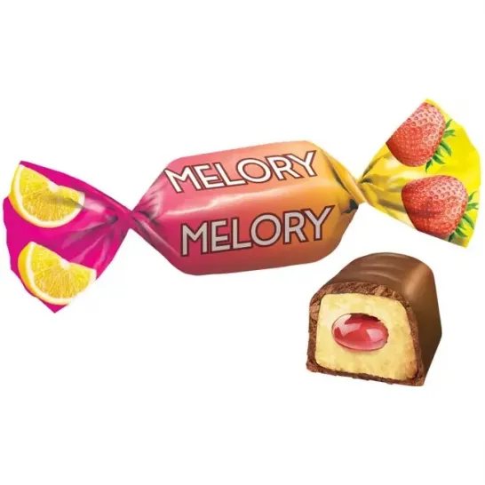 Конфета Melory лимонный курд - клубника КДВ