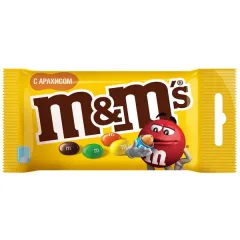 M&M's  с арахисом 45 гр. Марс