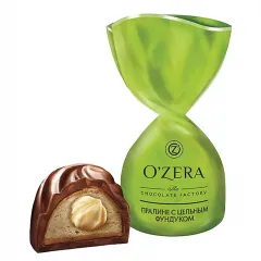 Конфета OZERA с цельным фундуком КДВ